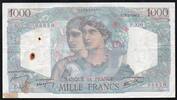 France 1 000 Francs FRANCE - PICK 130 - 1000 FRANCS MINERVE ET HERCULE - 03/10/1946 -