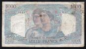 France 1 000 Francs FRANCE - PICK 130 - 1000 FRANCS MINERVE ET HERCULE - 12/09/1946 - N.317 -