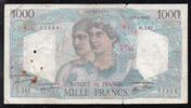 France 1 000 Francs FRANCE - PICK 130 - 1000 FRANCS MINERVE ET HERCULE - 25/04/1946 - A.242 -