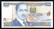 Kenya 20 Shilling KENYA - PICK 35 b - 20 SHILLINGS - 01/07/1997 -