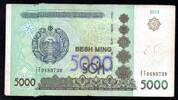 Ouzbékistan 5.000 Sum UZBEKISTAN - PICK 83 - 5 000 SUM - 2013 -