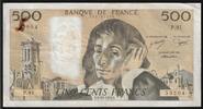 France 500 Francs FRANKREICH - PICK 156 - 500 FRANCS PASCAL - 05/10/1978 - P.91 -