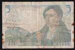 France 5 Francs FRANCE - PICK 98 - 5 FRANCS BERGER - 25/11/1943 - Z.75 -