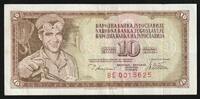 Yougoslavie 10 Dinara YUGOSLAVIA - PICK 87 a - 10 DINARA - 12/08/1978 -
