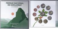 Espagne SPAIN - EURO SET 2022 - Garajonay National Park - 11 Coins - Circumnavigation - Erasmus -
