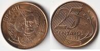 Brésil 25 Centavos BRAZIL - KM 650 - 25 CENTAVOS 2010 - MANUEL DEODORO DA FONSECA -
