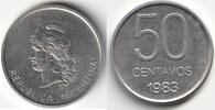 Argentine 50 Centavos ARGENTINA - KM 90 - 50 CENTAVOS 1983 -