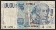 Italie 10.000 Lire ITALY - PICK 112 b - 10.000 LIRE - 03/09/1984 -
