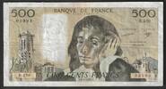 France 500 Francs FRANCE - PICK 156 - 500 FRANCS PASCAL - 08/01/1987 - B.250 -