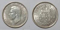 Grande-Bretagne 6 Pence GREAT BRITAIN - KM 852 - 6 PENCE 1944 - GEORGE VI -