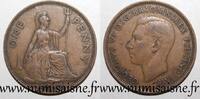 Grande-Bretagne 1 Penny UNITED KINGDOM - KM 845 - 1 PENNY 1945 - GEORGE VI -