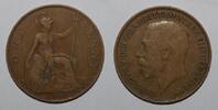 Grande-Bretagne 1 Penny GREAT BRITAIN - KM 810 - 1 PENNY 1913 - GEORGE V -