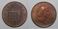 Grande-Bretagne 1 Penny GREAT BRITAIN - KM 935 - 1 PENNY 1985 - ELIZABETH II -