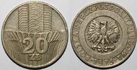 Pologne 20 Zlotych POLAND - Y 67 - 20 ZLOTYCH 1973 - EAGLE -