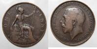 Grande-Bretagne 1 Penny GREAT BRITAIN - KM 810 - 1 PENNY 1913 - GEORGE V -