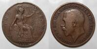 Grande-Bretagne 1 Penny GREAT BRITAIN - KM 810 - 1 PENNY 1919 - GEORGE V -