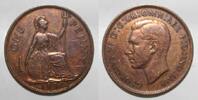 Grande-Bretagne 1 Penny GREAT BRITAIN - KM 845 - 1 PENNY 1937 - GEORGE VI -