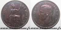 Grande-Bretagne 1 Penny GREAT BRITAIN - KM 845 - 1 PENNY 1948 - GEORGE VI -