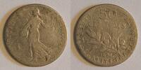 France 50 Centimes GADOURY 420 - 50 CENTIMES 1898 TYPE SEMEUSE - KM 854 - 095818 -
