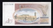 Estonie 1 Kroon ESTONIA - PICK 69 a - 1 KROON - 1992 -