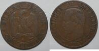 France 5 Centimes GADOURY 152 - CINQ CENTIMES 1854 K Bordeaux TYPE NAPOLEON III - TB - KM 777 -