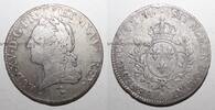 France Écu FRANCE - Gad 323 - LOUIS XV - ECU WITH OLD HEAD 1774 A - Paris -