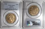 France 5 Francs FRANCE - KM 888 - 5 FRANCS 1940 - TYPE LAVRILLIER - PCGS MS 63 -