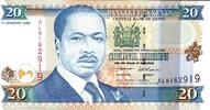 Kenya 20 Shilling KENYA - PICK 35 a 2 - 20 SHILLINGS - 01/01/1996 -