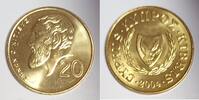 Chypre 20 Cent CYPRUS - KM 62 - 20 CENTS 2004 - Zeno of Citium (334-262 BC) -