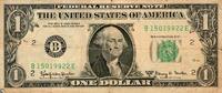 Etats-Unis 1 Dollar UNITED STATES OF AMERICA - PICK 443 b - 1 DOLLAR 1963 A - SERIE B -