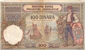 Yougoslavie 100 Dinara YUGOSLAVIA - PICK 27 b - 100 DINARA - 01/12/1929 -