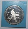 Belize 1 Dollar BELIZE - KM 43a - 1 Dollars 1975 - Scharlachara -