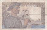 France 10 Francs FRANCE - F.08/02 - 10 Francs Miner - 09/10/1941 - G.2 -