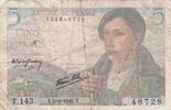 France 5 Francs FRANCE - F.05/06 - 5 Francs Shepherd - 05/04/1945 - T.143 -