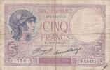 France 5 Francs FRANCE - F.03/17 - 5 Francs Purple - 25/05/1933 - P.55435 -