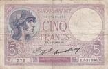 France 5 Francs FRANCE - F.03/17 - 5 Francs Purple - 31/08/1933 - E.53769 -