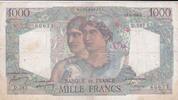 France 1 000 Francs 1949 FRANCE - F.41/28 - 1000 FRANCS MINERVA AND HERC... 125.26 元  ＋  62.63 元 运费