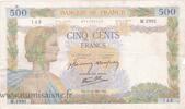 France 500 Francs FRANCE - F.32/17 - 500 FRANCS LA PAIX - 21/05/1941 - M.2992 - RADAR -