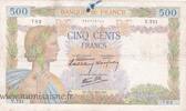 France 500 Francs FRANCE - F.32/05 - 500 FRANCS LA PAIX - 25/07/1940 - V.751 -