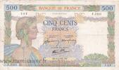 France 500 Francs FRANCE - F.32/14 - 500 FRANCS LA PAIX - 06/02/1941 - F.2321 -