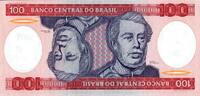 Brésil 100 Cruzeiros BRAZIL - PICK 198 b - 100 CRUZEIROS - UNDATED 1984 -