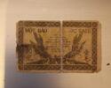 Indochine 10 Cents INDOCHINA - GENERAL GOVERNMENT - PICK 89 - 10 CENTS - UNDATE (1942) - SEALED -