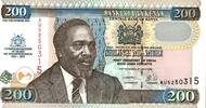 Kenya 200 Shillings KENYA - PICK 46 - 200 SHILLINGS - 12/12/2003 -