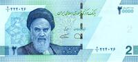 Iran 20 000 Rials IRAN - PICK 161 - 20 000 RIALS - 2022 -