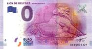 France 0 euro FRANCE - County 90 - BELFORT - The Lion by Auguste Bartholdi - 2016-1 -