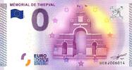 France 0 euro FRANCE - County 80 - THIEPVAL - MEMORIAL - 2015 -