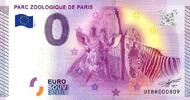 France 0 euro FRANCE - County 75 - PARIS - ZOOLOGICAL PARK - 2015 - Giraffe and Zebra -