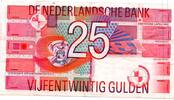 Pays Bas 25 Gulden NETHERLANDS - PICK 100 - 25 GULDEN - 05/04/1989 -