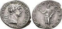 ROMAN EMPIRE Denarius Trajan (AD 98–117). Rome mint, AD 114–116. -