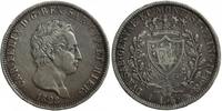 Sardinia 5 lire 5 Lire Carlo Felix - Arms - 1828 L -